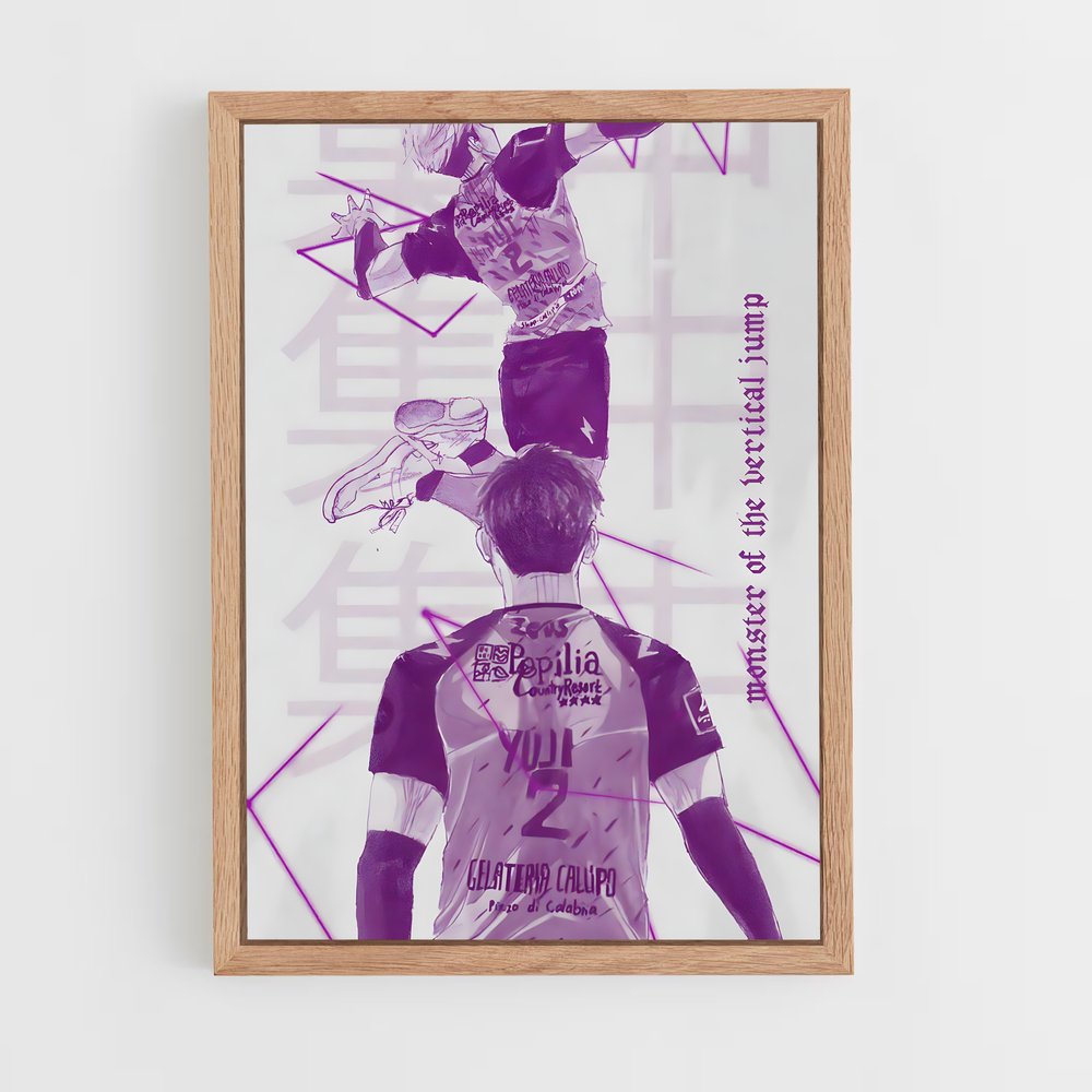 Poster Yuji nishida parfaits – affiche Volleyball (vue 4)